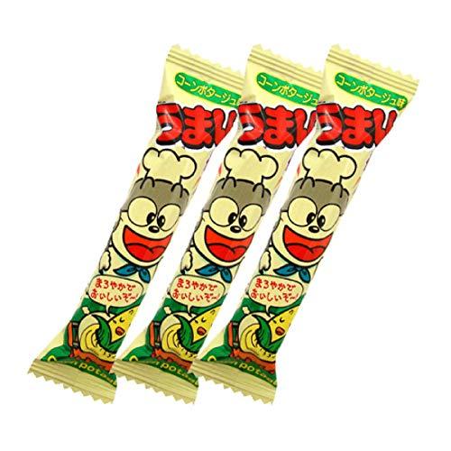 うまい棒 コーンポタージュ味 1本（6g）×15本 やおきん　一番人気　キャラクター　アレンジ　大人...
