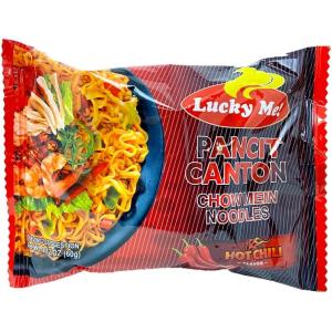 LUCKY ME! PANCIT CANTON HOT CHILI インスタント パンシットカントン...