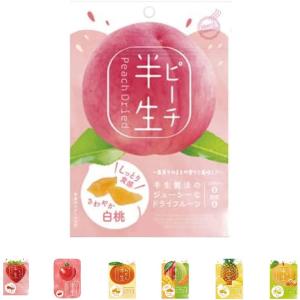 ドウシシャ 半生ピーチ 4袋 半生フルーツ ピーチ 桃 半生 ドライフルーツ 新食感 やわらかい おやつ 差し入れ 爆買