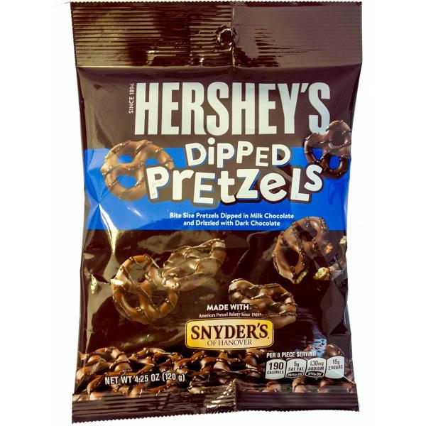 ハーシー ディップドプレッツェル ミルクチョコ 120g