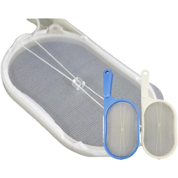 パッチンお風呂ネット 1本 お風呂 湯舟 清潔 髪 髪の毛 垢 アカ よく取れる 網 ネット お風呂...