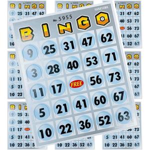 ビンゴカード 30枚 【 選べる枚数 10枚 〜 1,000枚 】 ビンゴ イベント パーティ 催し 抽選 ゲーム 景品 業務用 ハナヤマ
