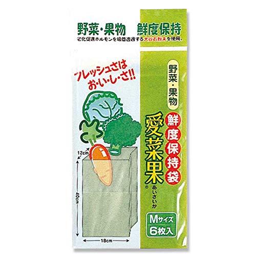 愛菜果　M　30枚　(6枚入り×5袋)野菜・果物 鮮度保持袋