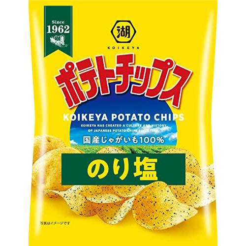 湖池屋 小袋ポテトチップス のり塩 28g×24袋　お菓子　スナック　うすしお　うす塩　のり塩　コン...