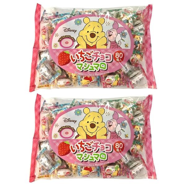 エイワ くまのプーさん いちごチョコマシュマロ 160個入