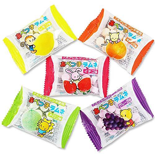 あべっ子ラムネ (50個入) 駄菓子 景品 おやつ らむね まとめ買い 安部製菓 メロン ぶどう い...