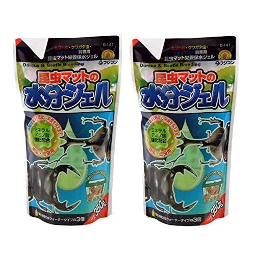 まとめ買いフジコン 昆虫マットの水分ジェル 350g×2袋 昆虫マット栄養保水ジェル 長期間乾燥防止...