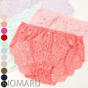 ショーツレディース(M〜LL)(メール便送料無料02)総レースストレッチショーツ(ヒップハンガー/プレーン/タンガ)(返品・交換不可)(エコ包装)(ot)(rg)