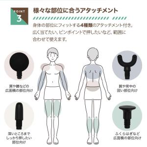 マッサージガン ドクターショット タイニー ハ...の詳細画像5