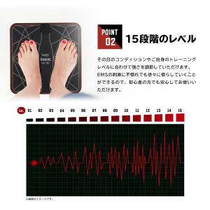 足裏EMSマットスパークニック フット EMS...の詳細画像5