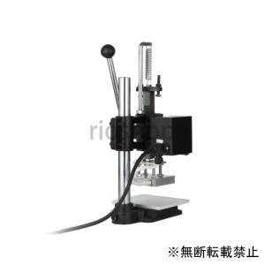 ハンドプレス機 手動 中空位置 箔革 エンボス加工 10x13