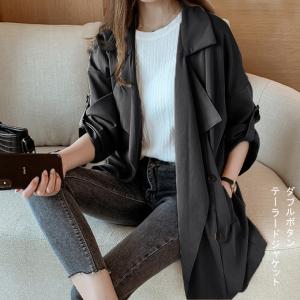 テーラードジャケット レディース 母の日 春コーデ レディース コート アウター トレンチ風 ポケット 一部即納 00tk34 Rioty リオティ 通販 Yahoo ショッピング