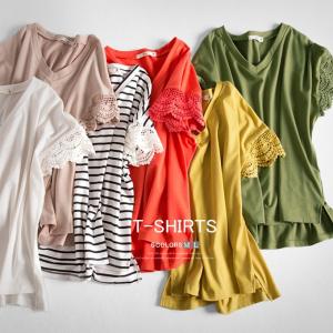 ＜在庫処分＞ Tシャツ レディース おしゃれ トップス カットソー レディース 半袖