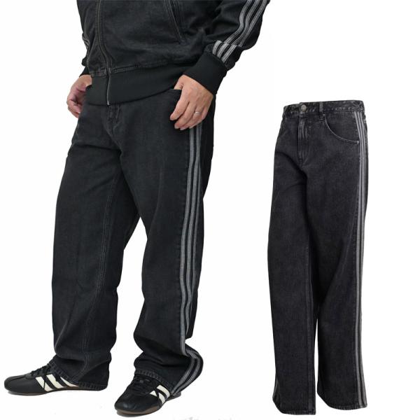 アディダス オリジナルス adidas originals デニムパンツ メンズ ファイヤーバード ...