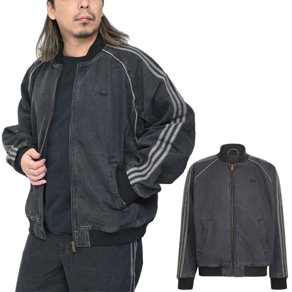 アディダス オリジナルス adidas originals デニムジャケット メンズ  デニムトラッ...