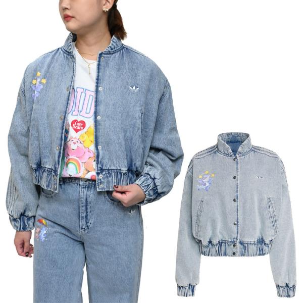 アディダス オリジナルス adidas originals デニムジャケット レディース ケアベアジ...