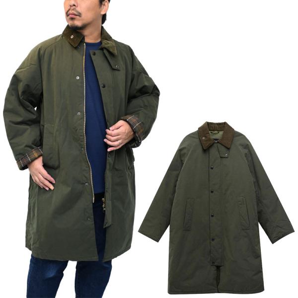 バブアー Barbour アウター ジャケット メンズ EXMOOR エクスモア 中綿ミドルレングス...
