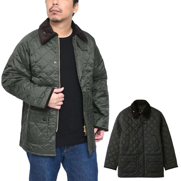 バブアー Barbour アウター コート メンズ BEDALE ビデイル キルティングブルゾン M...
