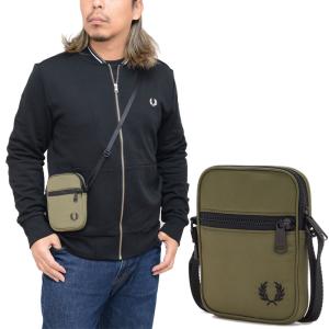 フレッドペリー FREDPERRY ショルダーバッグ メンズ レディース リップストップサイドバッグ Ripstop Side Bag L6266｜ripe