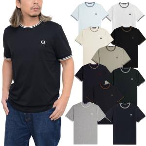 フレッドペリー FREDPERRY Tシャツ 半袖 メンズ ツインティップドTシャツ Twin Tipped T-Shirt M1588｜ripe