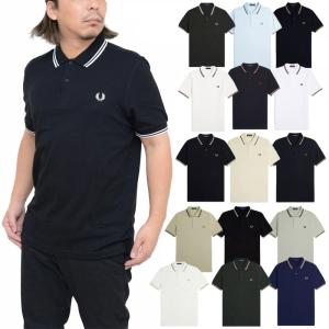 フレッドペリー FREDPERRY ポロシャツ 半袖 メンズ M3600 ツインティップド フレッドペリーシャツ Twin Tipped Fred Perry Shirt｜ripe