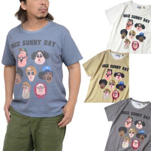 @ジムマスター gym master Tシャツ 半袖 メンズ レディース 5.8oz T/CドライNICE SUNNY DAY Tee G333727