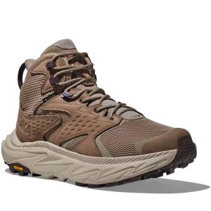 ホカ HOKA ハイキングシューズ 厚底 スニーカー メンズ アナカパ2ミッドゴアテックス ANACAPA 2 MID GTX デューン オックスフォードタン 1141633 DOTN｜ripe