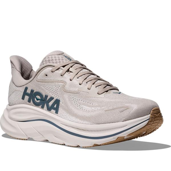 ホカ HOKA ランニングシューズ 厚底 メンズ クリフトン10 CLIFTON 10 パティ/グラ...