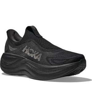 ホカ HOKA ランニングシューズ 厚底 メンズ スカイワード レースレス SKYWARD LACELESS ブラック/ブラック 1168876-BBLC