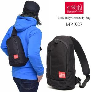 マンハッタンポーテージ Manhattan Portage リトル イタリー クロスボディバッグ ブラック MP1927 LITTLE ITALY CROSSBODY BAG メンズ レディース 正規取扱店