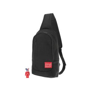 マンハッタンポーテージ Manhattan Portage リトルイタリークロスボディバッグ Little Italy Crossbody Bag w/ BE@RBRICK 2023 ブラック MP1927BE@RBRICK23｜ripe