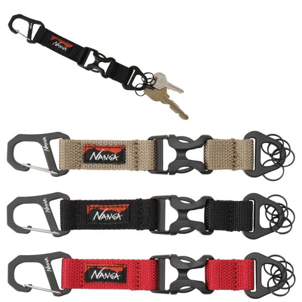 ナンガ NANGA スマホケース メンズ レディース カラビナ キーホルダー CARABINER K...