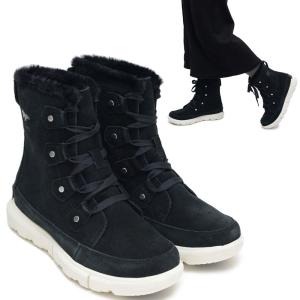 【SOREL】 ソレル （24cm） Tivoli II 防水スエードブーツ 黒 SOREL】 ソレル （24cm） Tivoli II 防水スエードブーツ 黒 SOREL