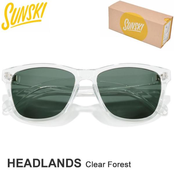 サンスキー SUNSKI サングラス 偏光 UVカット ウェイファーラー型 メンズ レディース ユニ...