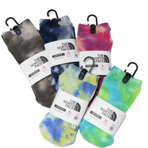 ノースフェイス THE NORTH FACE 靴下 ソックス 抗菌 防臭 メンズ レディース ユニセックス タイダイショート Tie Dye Short NN82317｜ripe