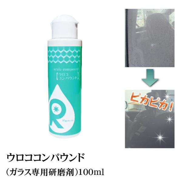 ウロコ 雨ジミ ウォータースポット イオンデポジット 水垢取り洗剤 車 水垢落とし スケール 鱗状痕...