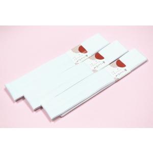 綿・ポリエステル腰紐3本組-白