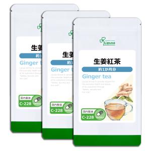 生姜紅茶 約1か月分×3袋 C-228-3 サプリメント ダイエット｜ripusa