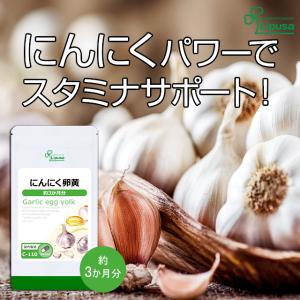 にんにく卵黄 約3か月分 C-110 (90カプセル) サプリメント 健康 サプリ 女性