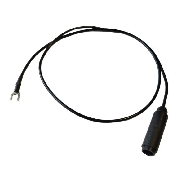 ネジ式アース接続コード black（単品）riraku-life(リラクリフェ） 大地と繋がるアーシ...