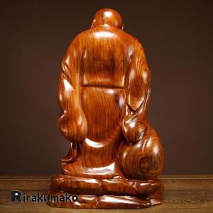 仏像 木彫り 七福神 布袋 様 布袋さんの置物...の詳細画像4