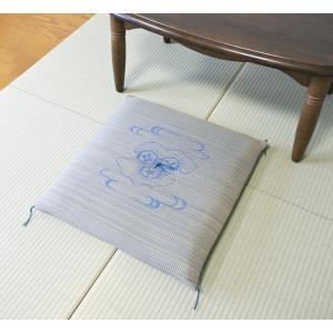 茶道具 茶席用座布団 茶席用座蒲団 金剛裂又は吉野格子又は吉野間道 五