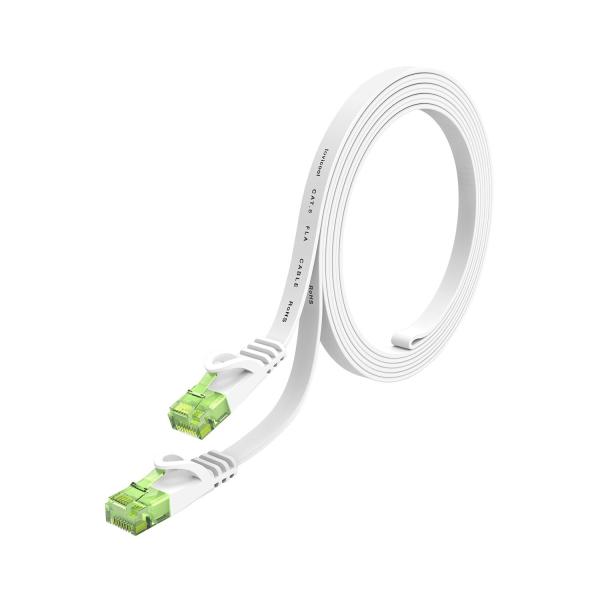 Lovicool LANケーブル ツメの折れないイーサネットケーブル CAT6準拠 1ｍ スーパーラ...