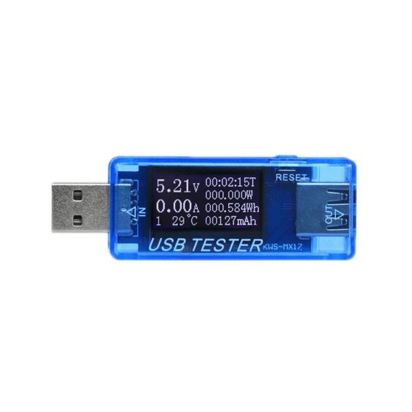 Alioay USB電流電圧テスター チェッカー QC2.0/QC3.0/MTK-PE/iphone...