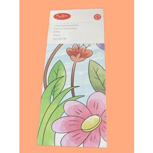 ぬりえ　植物世界　固形水彩付き塗り絵 こどもの塗り絵 お絵描きセット 子供専用ぬりえ 携帯便利 初心者 知育教育 プレゼント