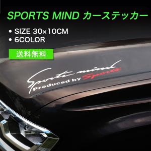 車 ステッカー スポーツマインド ヘッドライトステッカー デカール Sport mind(Produced by Sport) 蛍光 反射シール カーステッカー 送料無料