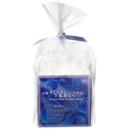 白雪ふきん 白雪スクワラン うるおいたおる (コンパクト)