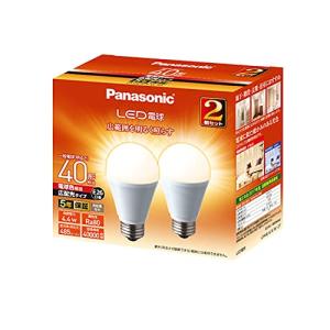 パナソニック LED電球 E26口金 電球40形相当 電球色相当(5.0W) 一般