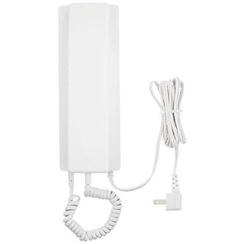 アイホン ワンタッチ ドアホン 受話器式 親機と子機セット 電話型同時通話方式 壁取り付け型 白 I...