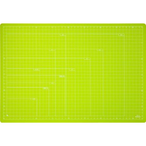 ナカバヤシ カッターマット 折りたたみカッティングマット A3 グリーン CTMO-A3G
